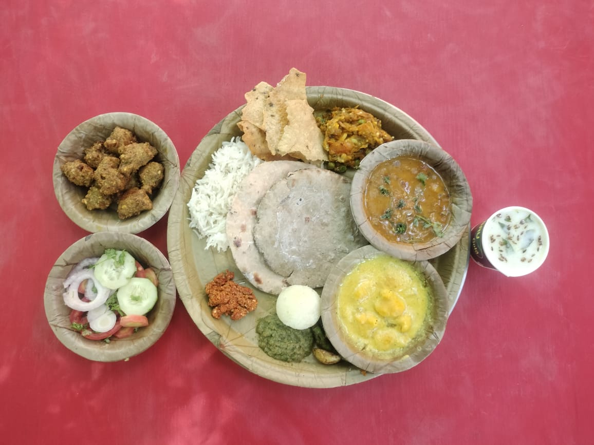 Desi Thali on Pattal