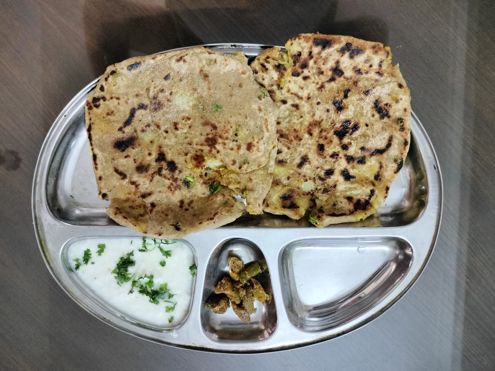 Desi Chulha Paratha